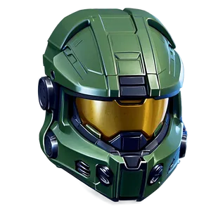 Realistic Master Chief Helmet Png Sxi PNG Image