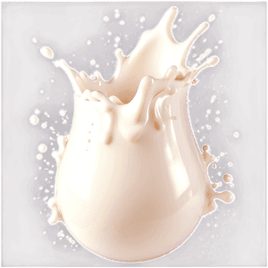 Realistic Milk Splash PNG 05252024 PNG