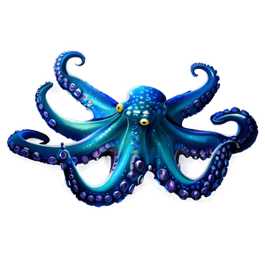 Realistic Octopus Art PNG 61 PNG image with transparent background