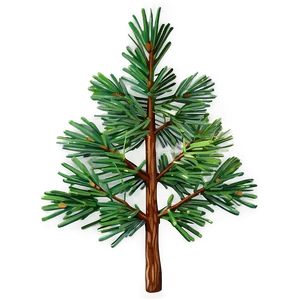 Realistic Pine Branch Png Duj23 PNG Image