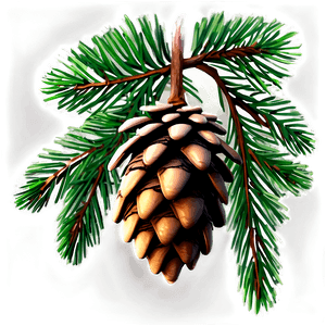Realistic Pine Cone PNG pcy93 PNG