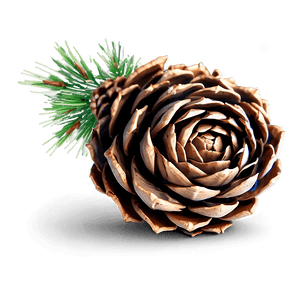 Realistic Pine Cone PNG vxu9 PNG
