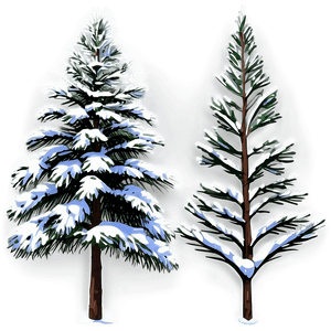 Realistic Pine Trees PNG pht PNG