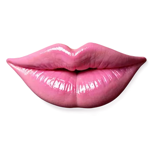 Realistic Pink Lips Png 16 PNG Image