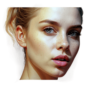 Realistic Portrait Drawing PNG 05212024 PNG image with transparent background