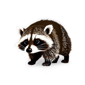 Realistic Raccoon Image PNG 05232024 PNG image with transparent background