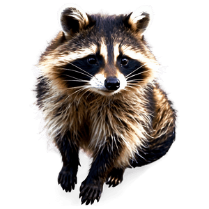 Realistic Raccoon Image PNG cnw97 PNG image with transparent background