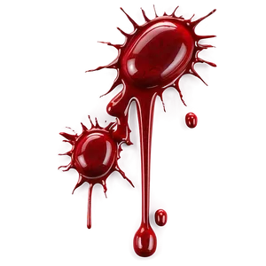 Realistic Red Blood Splatter Png Cbv29 PNG Image