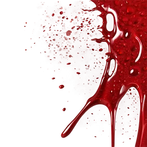 Realistic Red Blood Splatter Png Mqd82 PNG Image