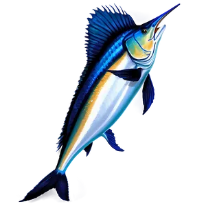 Realistic Sailfish Graphic Png 06262024 PNG Image