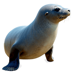 Realistic Seal Drawing PNG iqp35 PNG