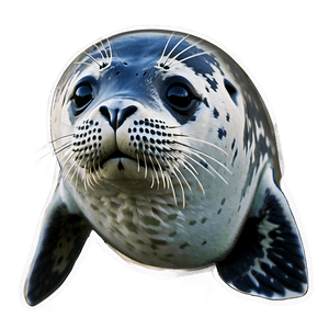 Realistic Seal Drawing PNG yla93 PNG
