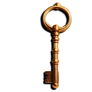 Realistic Skeleton Key Design Png Vqy PNG Image