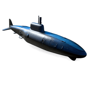 Realistic Submarine Image PNG oby PNG with transparent background