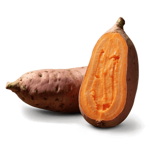 Realistic Sweet Potato PNG pvi PNG with transparent background
