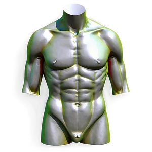 Realistic Torso Sculpture Png Obh96 PNG Image