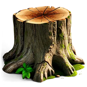 Realistic Tree Stump Png Udf73 PNG Image