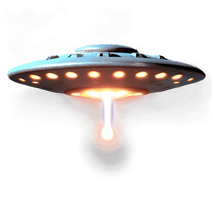 Realistic UFO PNG vuf PNG image with transparent background