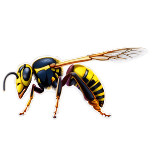 Realistic Wasp Image PNG 05242024 PNG