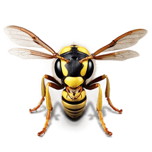Realistic Wasp Image PNG omh PNG