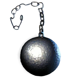 Realistic Wrecking Ball Illustration Png Bog PNG Image