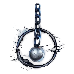 Realistic Wrecking Ball Illustration Png Ekx69 PNG Image