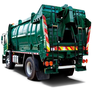 Rear View Garbage Truck Png 06202024 PNG Image