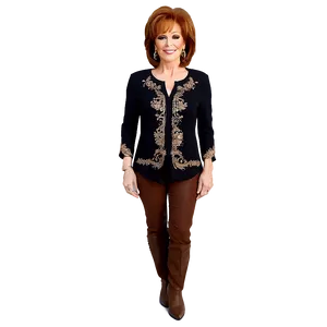 Reba Mcentire Concert Outfit Png 06252024 PNG Image