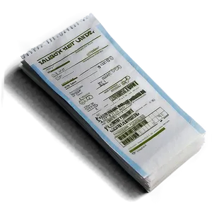 Receipt Printout Png 65 PNG Image