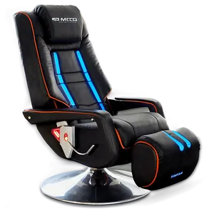 Reclining Gamer Chair Png Fxr11 PNG Image