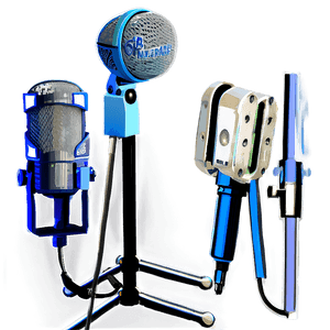 Recording Studio Microphone Setup PNG 50 PNG with transparent background
