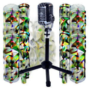 Recording Studio Microphone Stand PNG 06262024 PNG