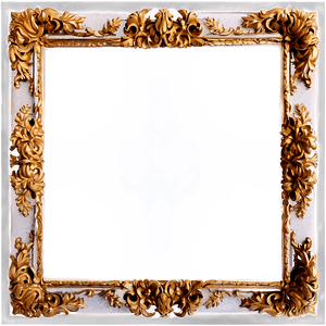 Rectangular Mirror Frame PNG nwu PNG