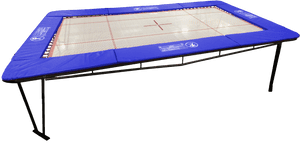 Trampoline Gymnastics Jumping - Transparent Background Trampoline Clip Art, HD Png Download PNG