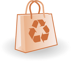 Paper Bag Vector - Metal Recycle Symbol, HD Png Download PNG