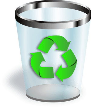 Trashcan, Recycle Bin, Bin, Trash, Garbage, Recycling - Recycle Bin Png, Transparent Png PNG image with transparent background