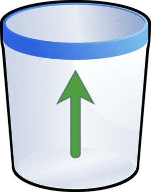 Undelete, Bin, Trashcan, Can, Green, Arrow - Animated Trash Png, Transparent Png PNG image with transparent background