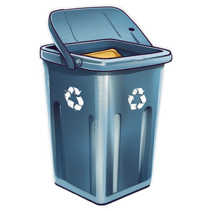 Recycle Trash Bin Illustration PNG njr PNG image with transparent background