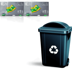 Recycle Trash Bin Illustration PNG tww4 PNG image with transparent background