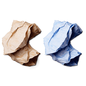 Recycled Crumpled Paper PNG 05242024 PNG image with transparent background