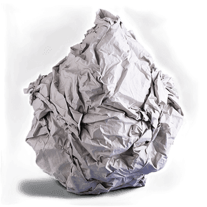 Recycled Crumpled Paper PNG 05242024 PNG image with transparent background