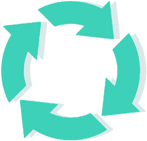 Looping, Symbol, Update, Clipart - ลูก ศร โค้ง วงกลม, HD Png Download PNG with transparent background