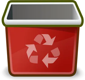 Recycling Bin Icon PNG Image