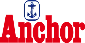 Red Anchor Logo PNG Image