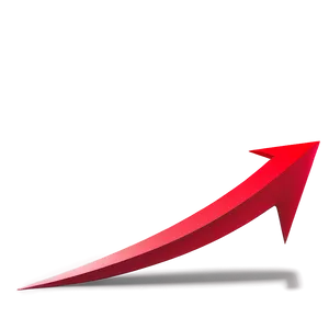 Red Arrow Upward Png Mvr55 PNG Image