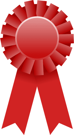 Award Ribbon Png File - Red Award Ribbon Clipart, Transparent Png PNG image with transparent background