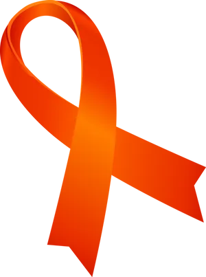 Red Awareness Ribbon PNG Image