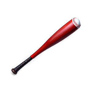 Red Baseball Bat PNG snm PNG