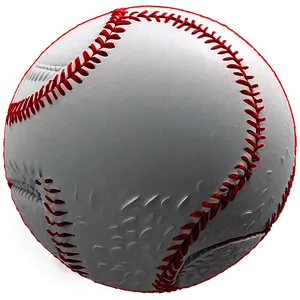 Red Baseball Seam Illustration Png Pcc50 PNG Image