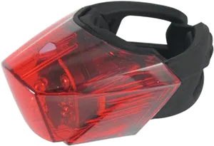 Red Bicycle Tail Light PNG Image